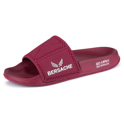 Bersache Comfortable Stylish Clogs For Men (6043-Maroon)