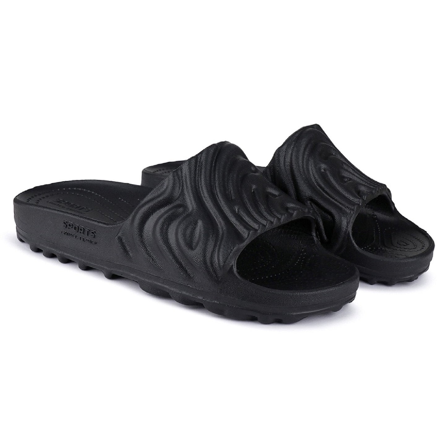 Bersache Comfortable Stylish Flip Flop For Men (6050-Black)