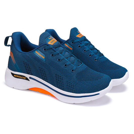 Bersache Premium Sports ,Gym, trending Stylish Running shoes for men (7050-Blue)