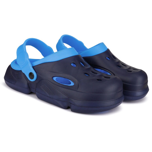 Bersache Comfortable Stylish Clogs For Men (6033-Blue)