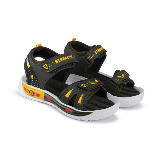 Bersache Comfortable Stylish Sandal For Kids (6047-Black)