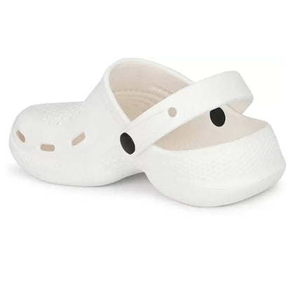 Bersache Comfortable Stylish Clogs For Men (White)