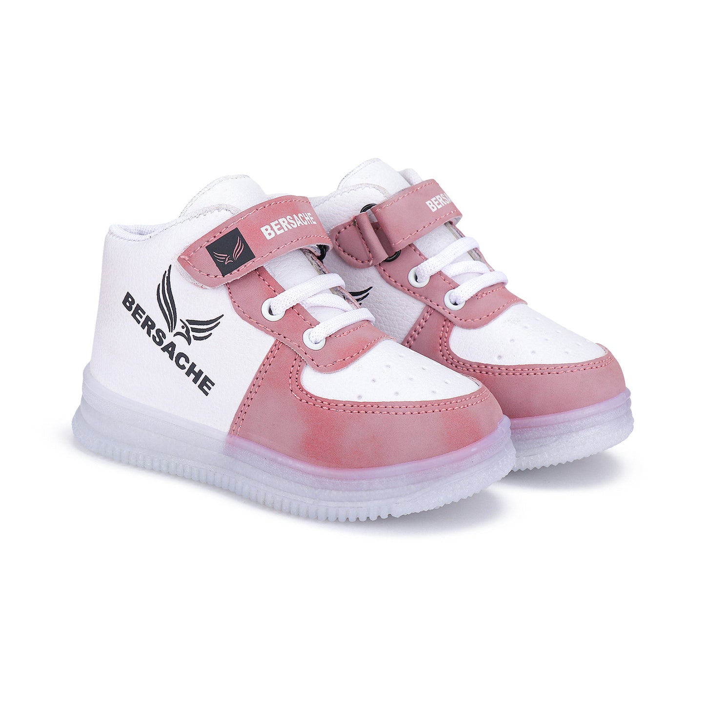 Bersache Sneaker, Loafers ,Casual With Extra Comfort Sneakers For Kids-8015-(Pink)