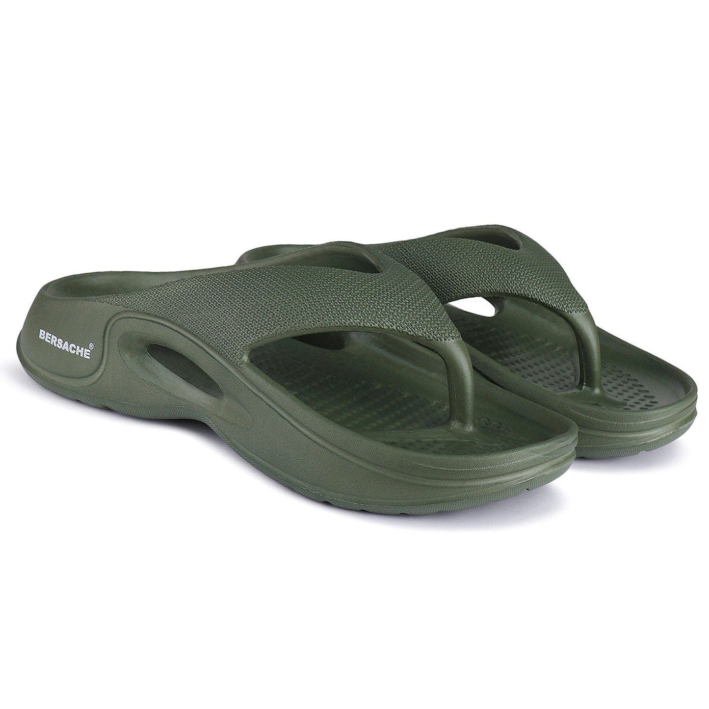 Bersache Comfortable Stylish Clogs For Men (6065-Green)