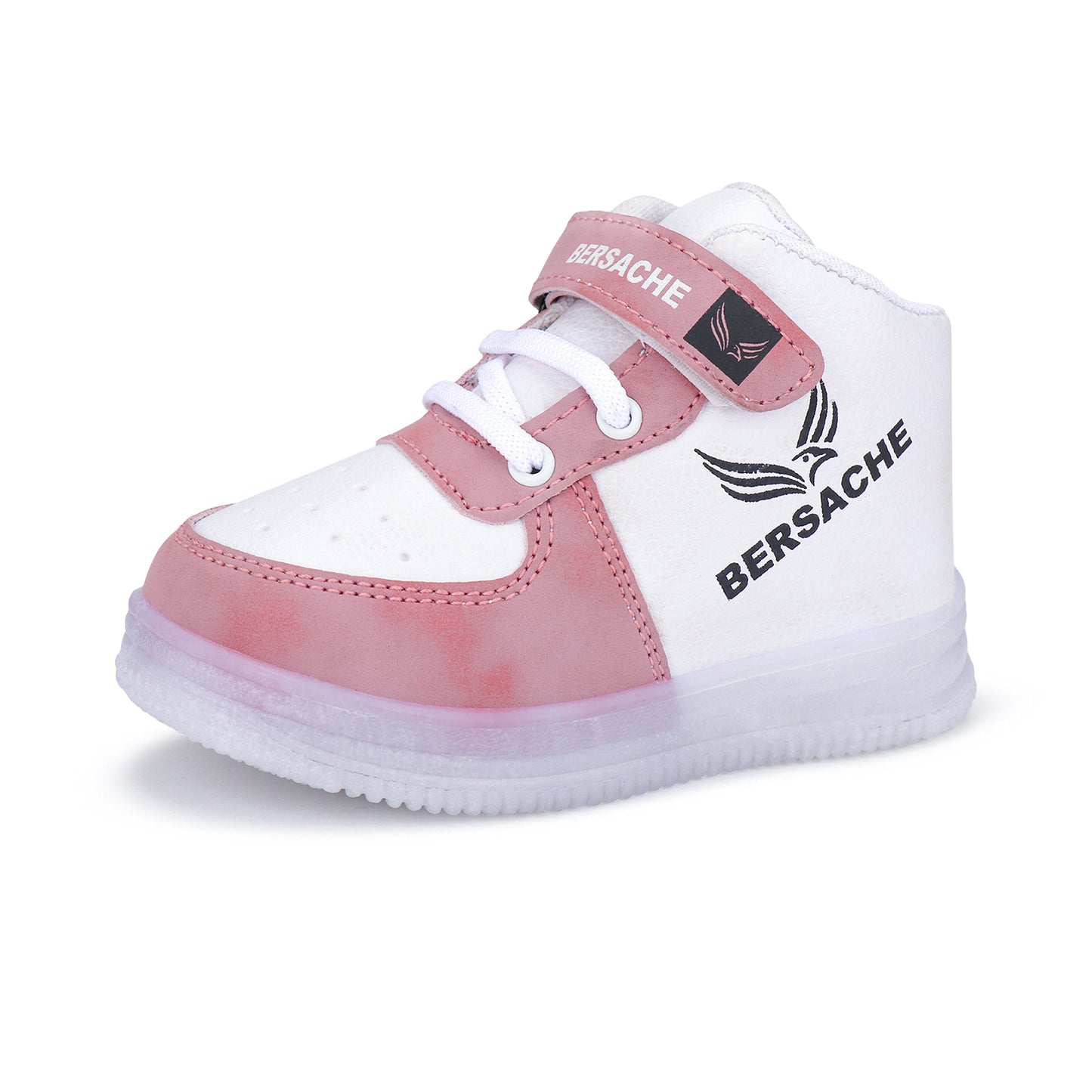 Bersache Sneaker, Loafers ,Casual With Extra Comfort Sneakers For Kids-8015-(Pink)