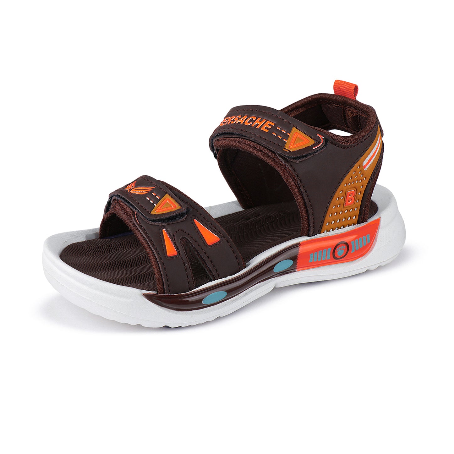 Bersache Comfortable Stylish Sandal For Kids (6045-Brown)