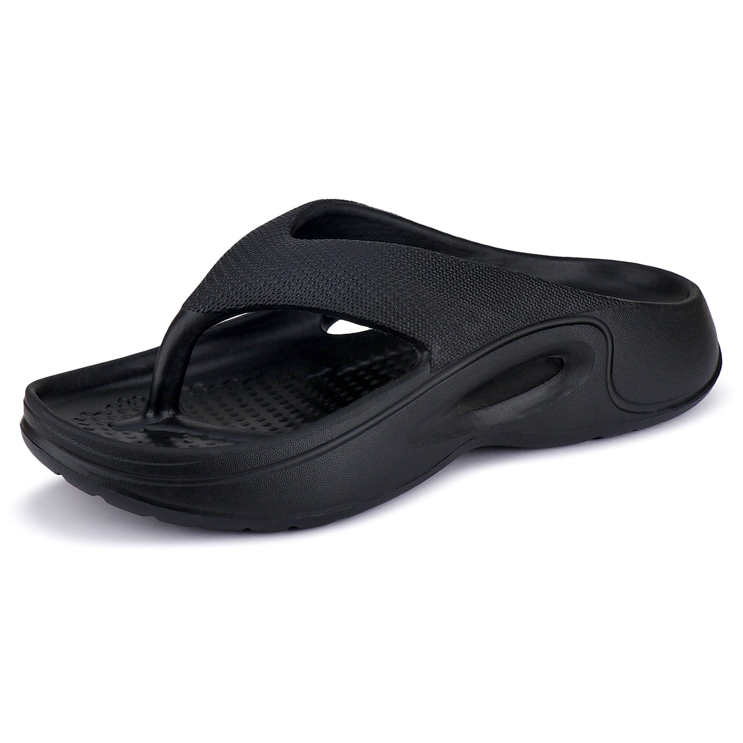 Bersache Comfortable Stylish Flip Flop For Men (6061-Black)