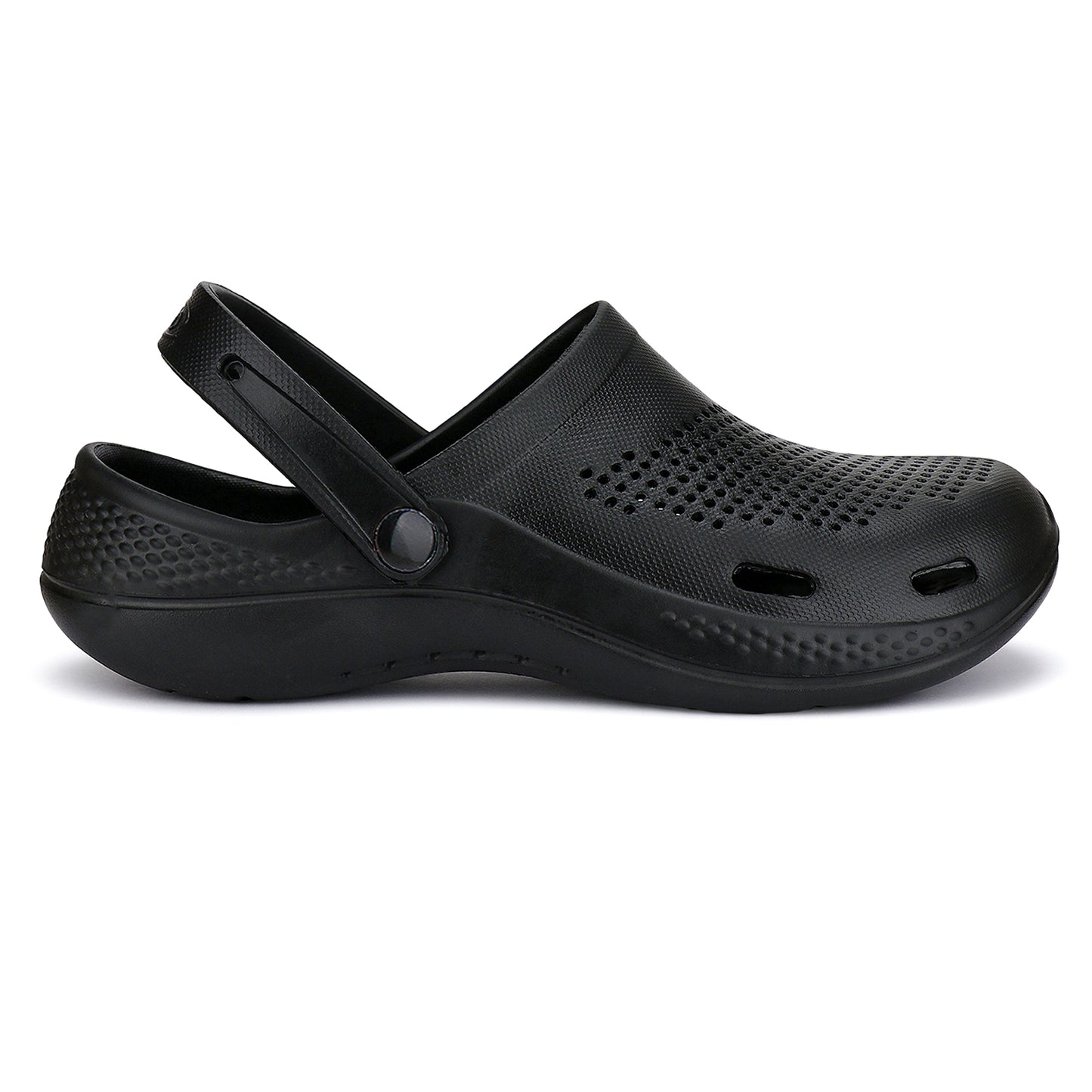 Bersache Comfortable Stylish Clogs For Men (6011-Black)