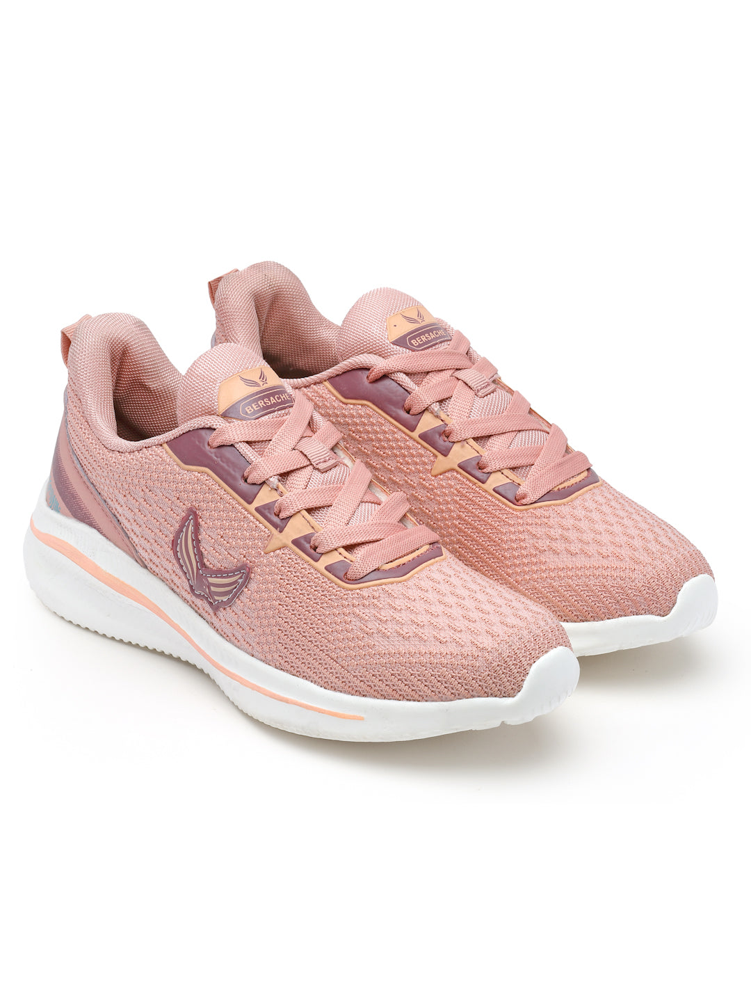 Bersache Premium Sports ,Gym, trending Stylish Running shoes for women 9185- Pink