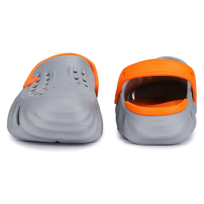 Bersache Comfortable Stylish Clogs For Kids (6027-Orange)