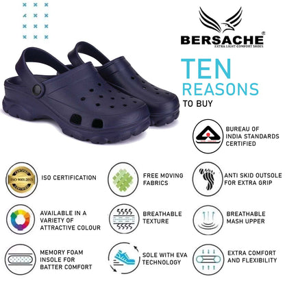 Bersache Comfortable Stylish Flip Flop For Men (6035-Navy)