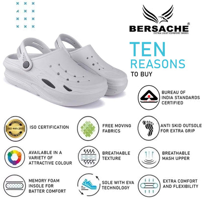 Bersache Comfortable Stylish Flip Flop For Men (6058-Gray)