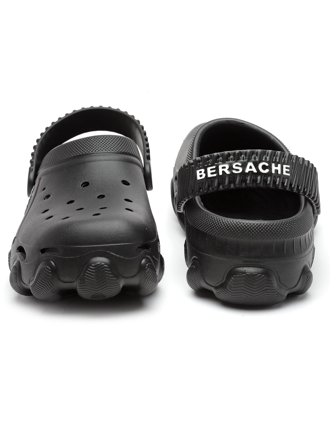 Bersache Comfortable Stylish Clogs For Men (6087-Black)