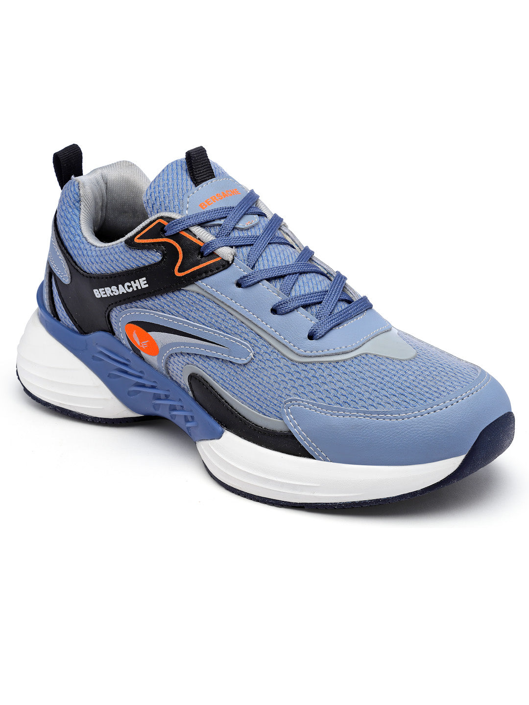 Bersache Premium Sports ,Gym, trending Stylish Running shoes for men 9183- Blue